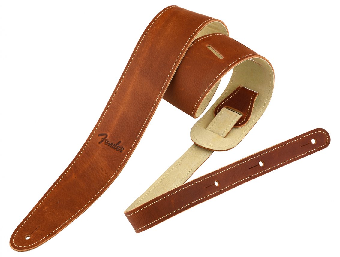 Fender Ball Glove Leather Strap - BRN - Click Image to Close