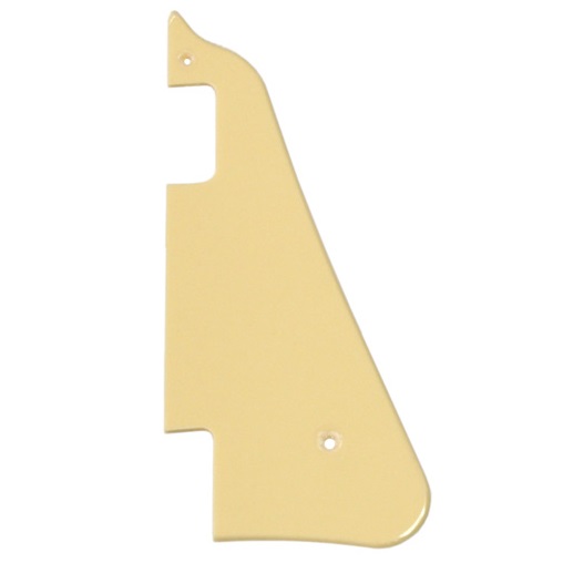 Allparts Small Pickup Cream Pickguard for Gibson® Les Paul® - Click Image to Close