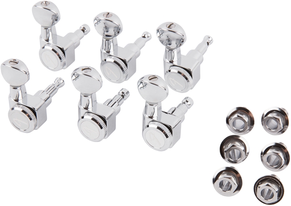 Fender Locking Tuners Vintage Style Buttons - Click Image to Close