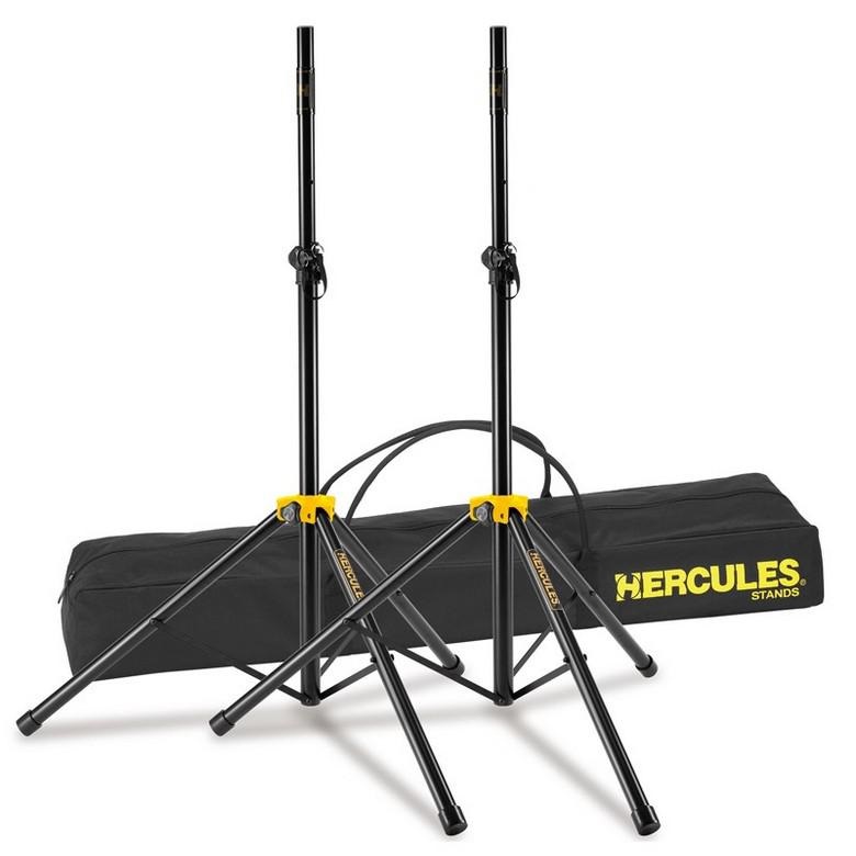 Hercules SS200BB Speaker Stand Pack - Click Image to Close