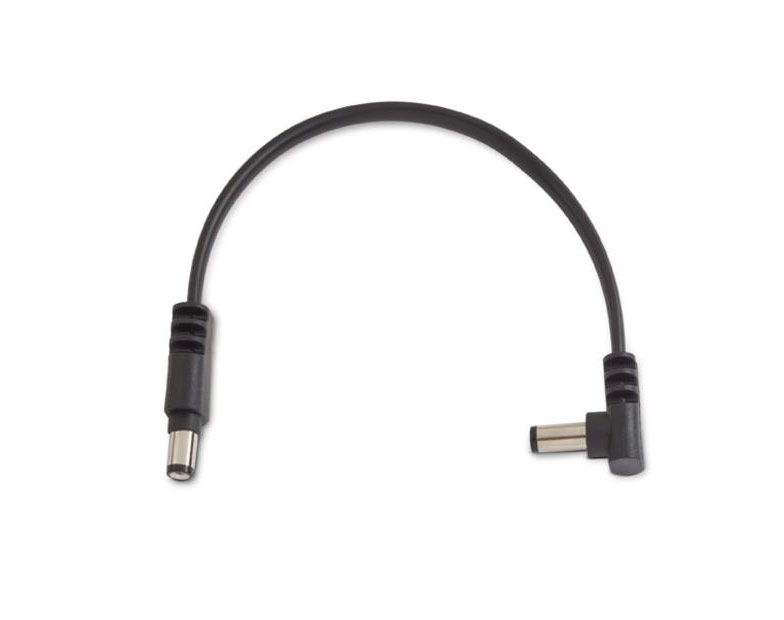 RockBoard Flat Power Cable AS Black 15 cm - Click Image to Close