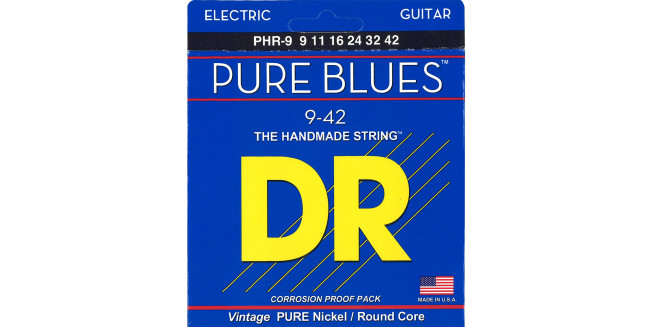 DR Strings Pure Blues Lite 09/42