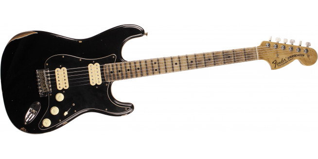 Fender Custom 1969 Stratocaster HH Relic - BK