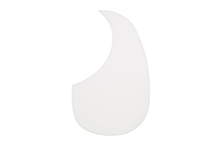 Allparts Acoustic Pickguard - White
