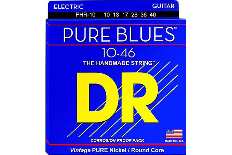 DR Strings Pure Blues Medium 10/46