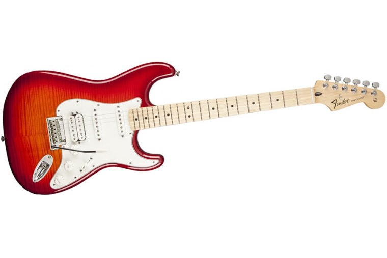 Fender Deluxe Stratocaster Plus Top HSS with iOS - MN ACB