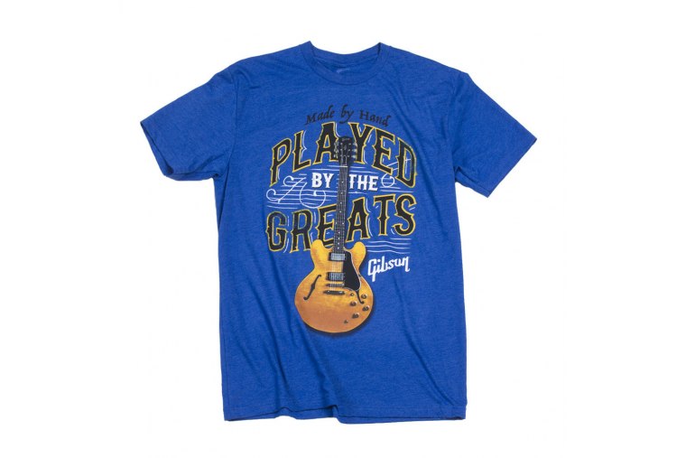 Gibson Played by The Greats T-Shirt Royal - M