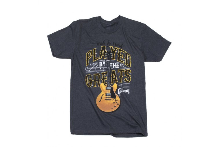 Gibson Played by The Greats T-Shirt Charcoal - M