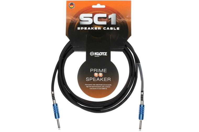 Klotz SC1 Speaker Cable - 1m