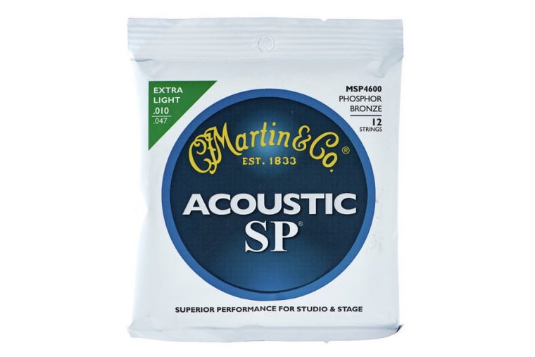 Martin MSP4600 12-Strings SP Phosphor Bronze Extra Light 10/47