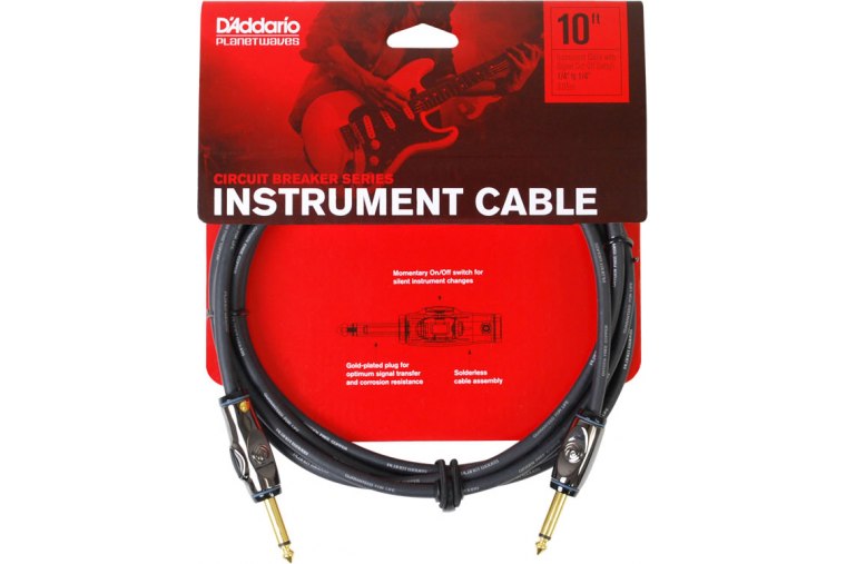 Planet Waves Circuit Breaker Instrument Cable - 3m