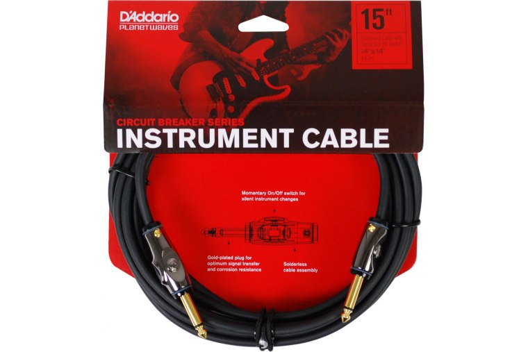 Planet Waves Circuit Breaker Instrument Cable - 4.5m