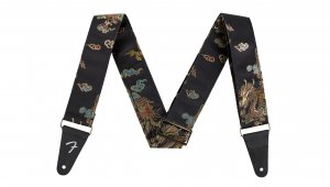 Fender Satin Dragon Strap - BK