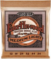 Ernie Ball 2146 Earthwood Phosphor Bronze 12/54 Medium Light