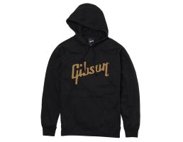 Gibson Logo Black Hoodie - S