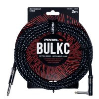 Proel Cotton Series Instrument Cable Angled - 3m - LB
