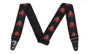 Fender 2" Rose Strap - RD