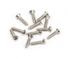 Fender Pickguard/Vintage Bridge Cover Screws (12)