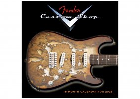 Fender 2026 Custom Shop Calendar