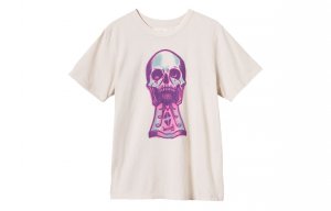 Gibson Imogene + Willie x Gibson "Purple Skull" T-Shirt - M