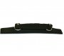 Allparts Ebony Compensated Bridge and Base - NH