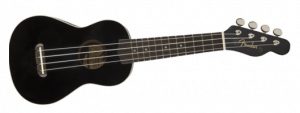 Fender Venice Soprano Ukulele - BK