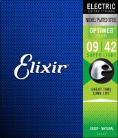 Elixir 19002 Optiweb Electric Super Light 09/42