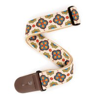 D'Addario T20S1503 Latin Tile Art Guitar Strap - Traditional