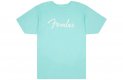 Fender Spaghetti Logo T-Shirt Daphne Blue - M