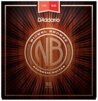 D'Addario NB1356 Nickel Bronze, Medium, 13-56