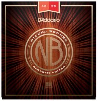 D'Addario NB1356 Nickel Bronze, Medium, 13-56