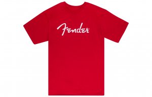 Fender Spaghetti Logo T-Shirt Dakota Red - XL