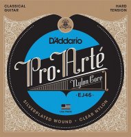 D'Addario EJ46 Pro-Arté Nylon, Hard Tension