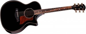 Taylor Builder's Edition 814ce Indian Rosewood / Adirondack Blacktop Next Generation