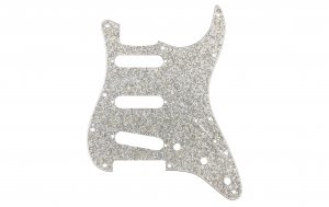 Fender Modern Strat 11 Hole Pickguard Hybrid Glass / Glitter - SK