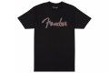 Fender Spaghetti Logo Wavy Checker T-Shirt - S