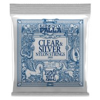 Ernie Ball 2403 Ernesto Palla Clear & Silver Ball End