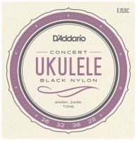 D'Addario EJ53C Pro-Arté Rectified Ukulele, Concerto