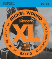 D'Addario EXL110 Nickel Wound, Regular Light, 10-46