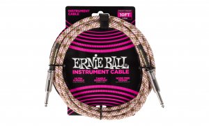 Ernie Ball Braided Instrument Cable Straight/Straight - 3m - EA