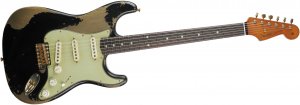Fender Custom 1960 Stratocaster Super Heavy Relic Masterbuilt Levi Perry - BLK
