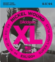 D'Addario EXL120+ Nickel Wound, Super Light Plus, 9.5-44