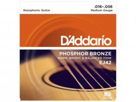 D'Addario EJ42 Resophonic Guitar Strings, 16-56