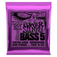 Ernie Ball 2821 Nickel Wound 5-Strings Power Slinky 50/135