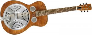 Dobro Hound Dog Deluxe Round Neck