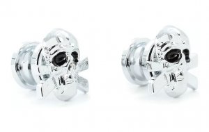 Grover Strap Button Set - Skull - CH