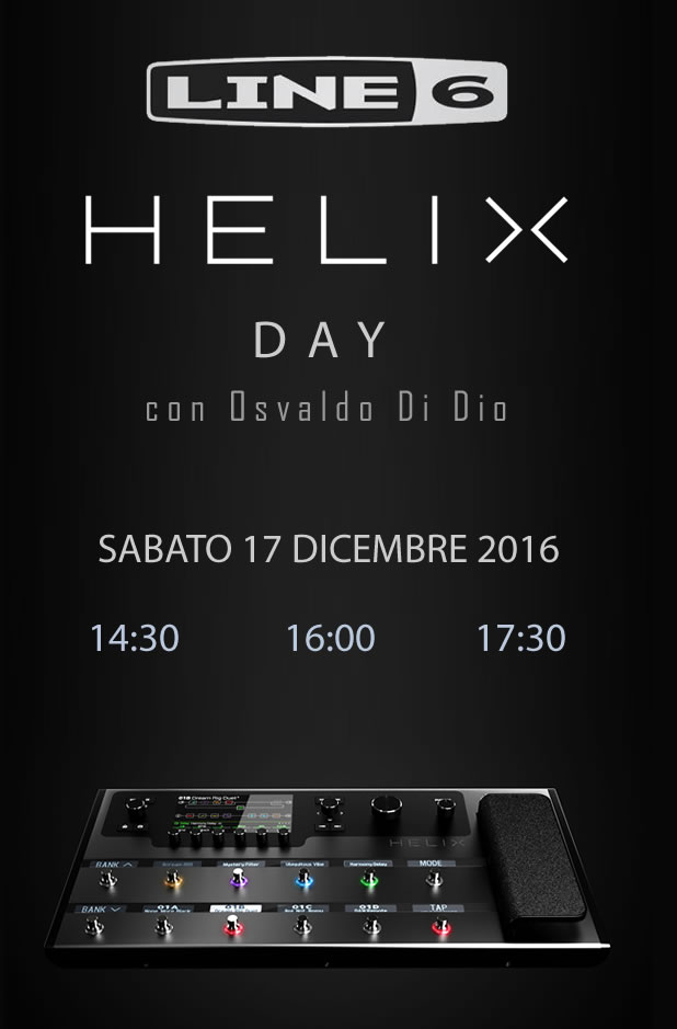 Line 6 Helix Day - con Osvaldo Di Dio Line 6 Helix Day - con Osvaldo Di Dio