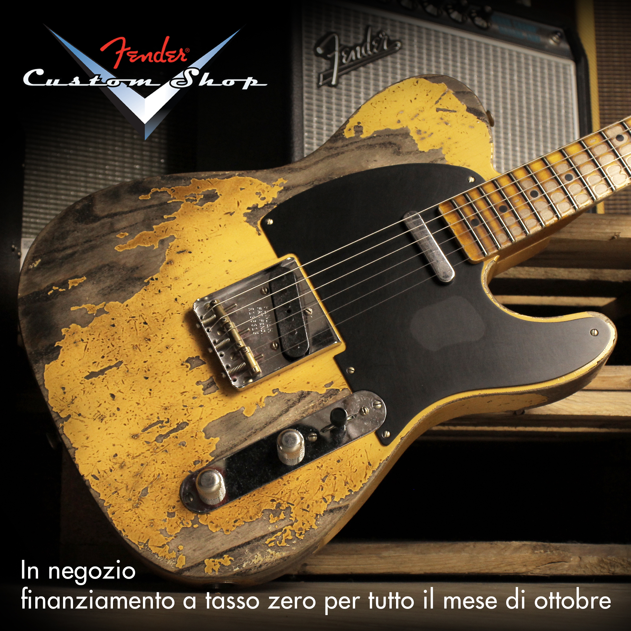 Tasso zero su Fender Custom Shop Tasso zero su Fender Custom Shop