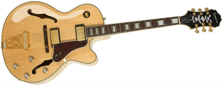 品質検査済 Epiphone Joe Pass Emperor II PRO - Natural | Gino Guitars ギター