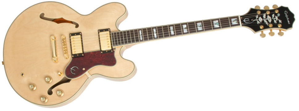 美品！Epiphone Sheraton II Natural Epiphone Sheraton II Electric Guitar Natural | Guitar Center